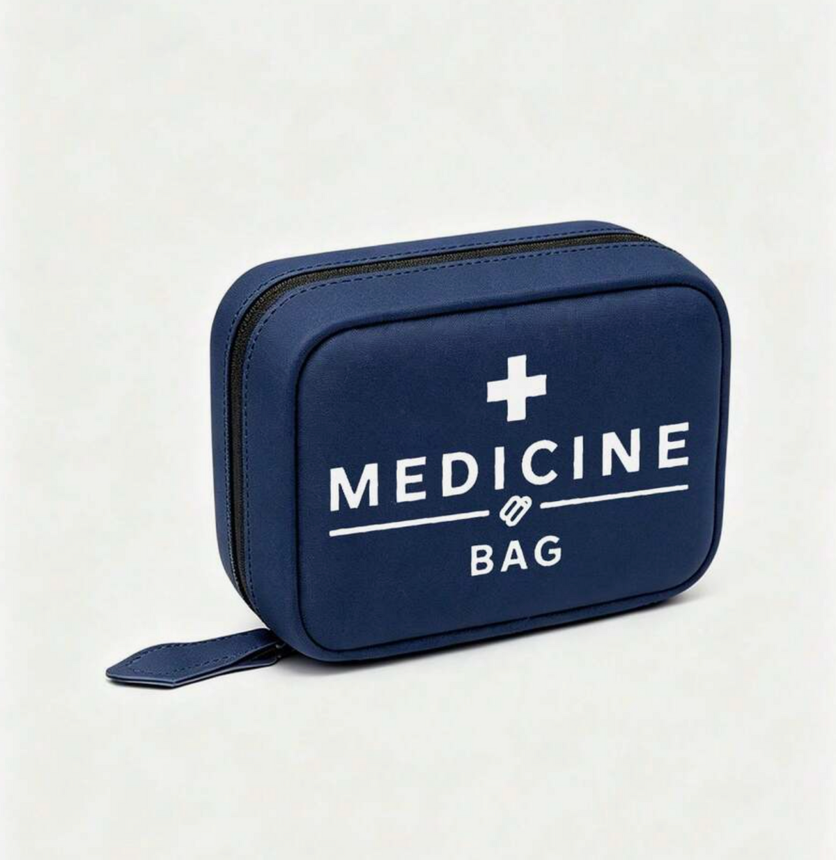 Waterproof Pill Storage Bag & Organizer Set, 14-Compartment 7-Day Medication Storage Pouch