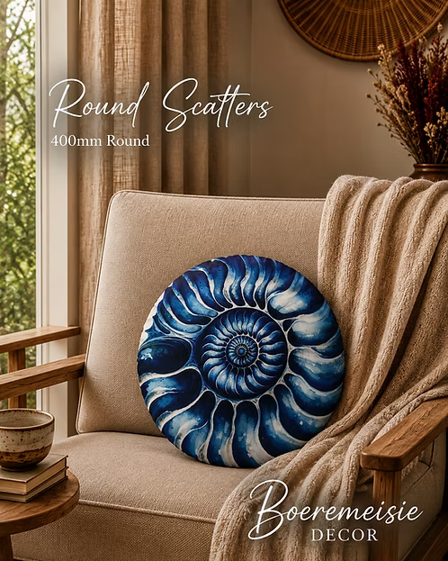 Sea shell - Premium Mock linen with Foam Inner