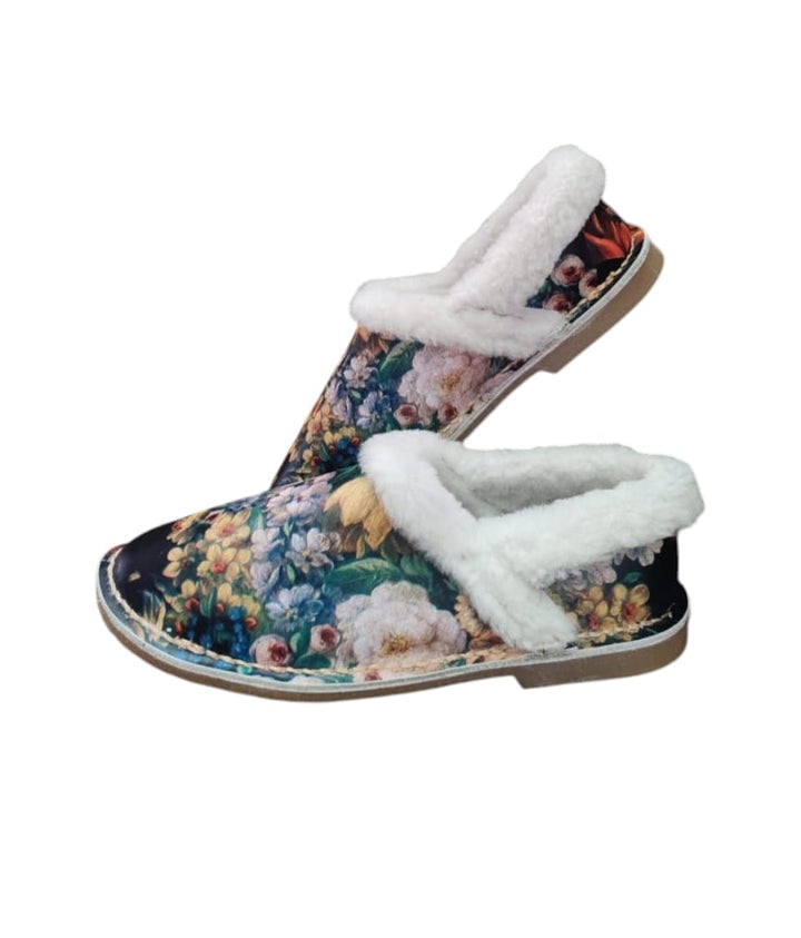 Print Slipper vellies Option 1