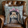 Soft bunny flowers velvet 2