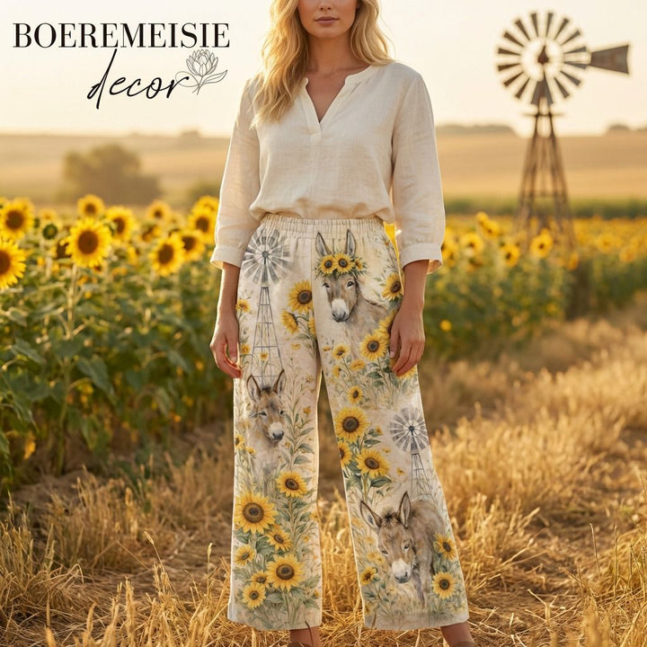 Sunflower Donkey Pants