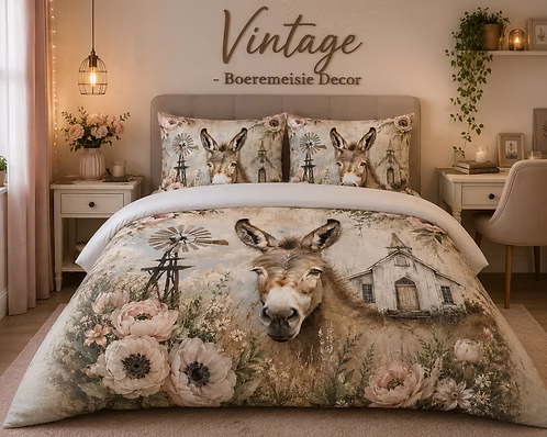 Vintage Faith Farm - Duvet set