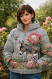 Blue Donkey, Protea & Windmill Puffer Jacket