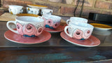 Printed Tea Cup & Saucer Set
