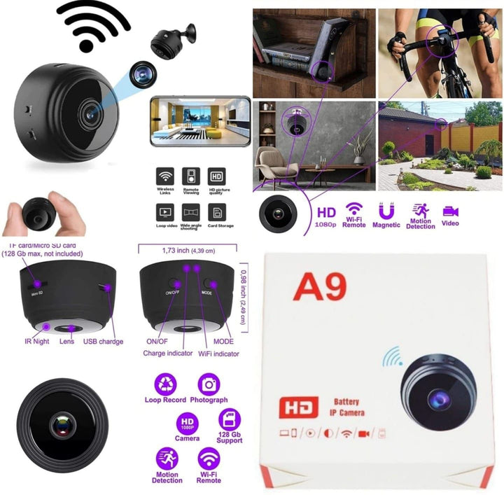 A9 Mini WiFi Spy IP Camera