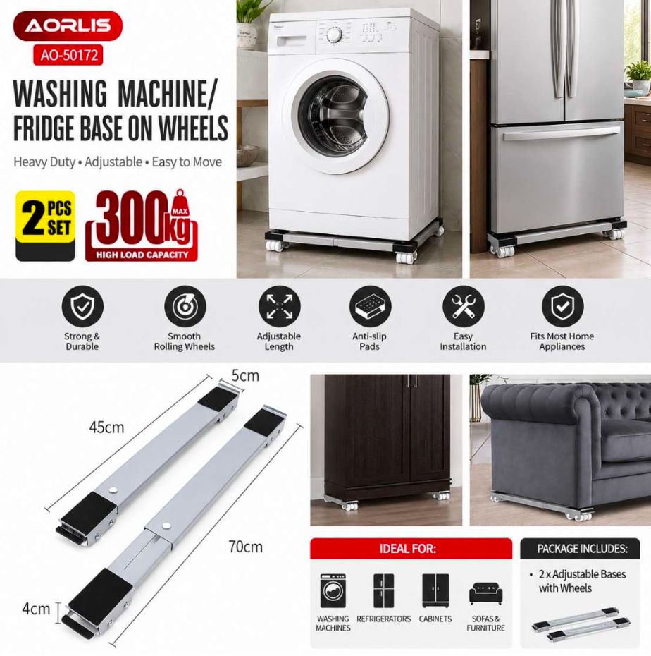 Washing Machine/Fridge Base on Wheels