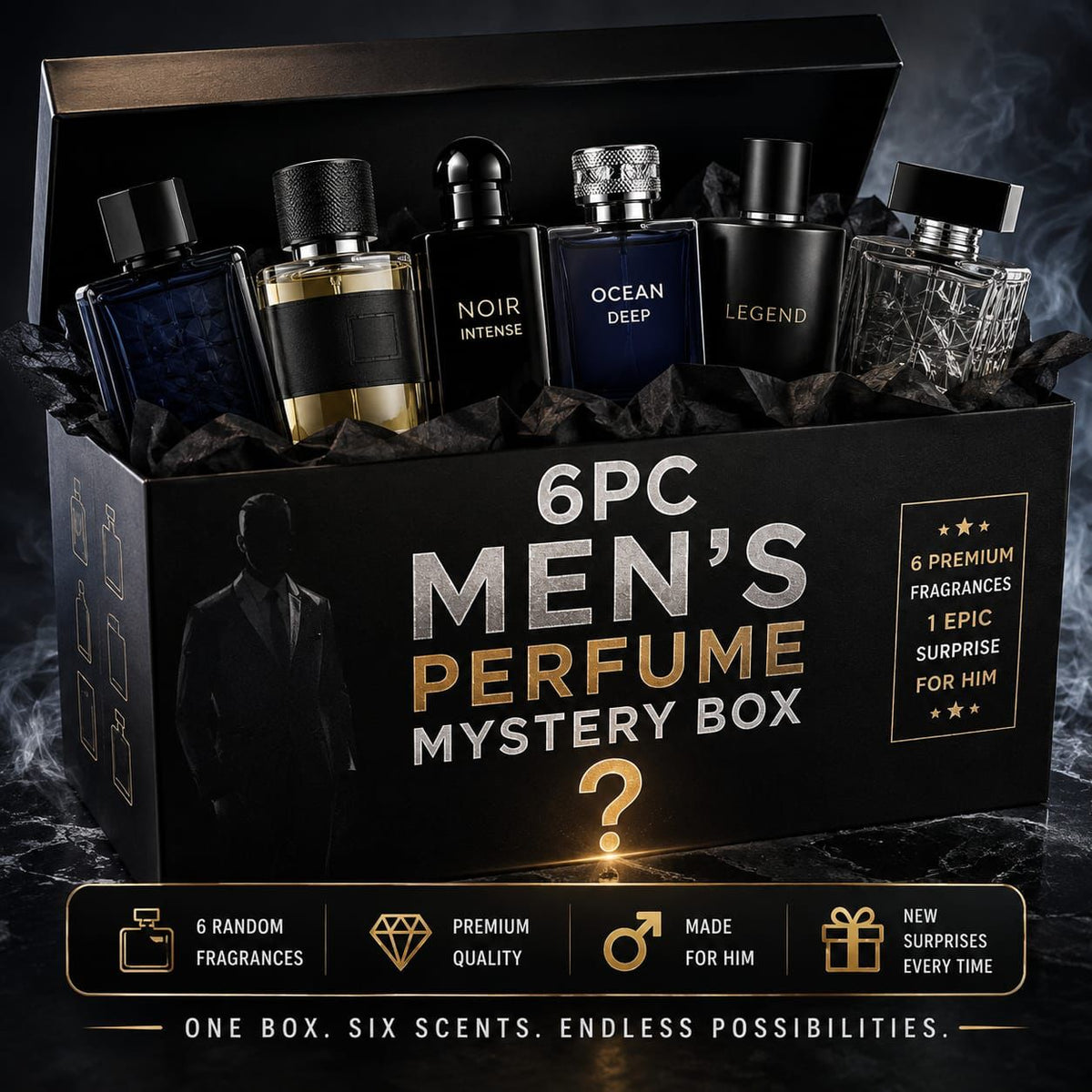 Men's Mystery Perfume Set