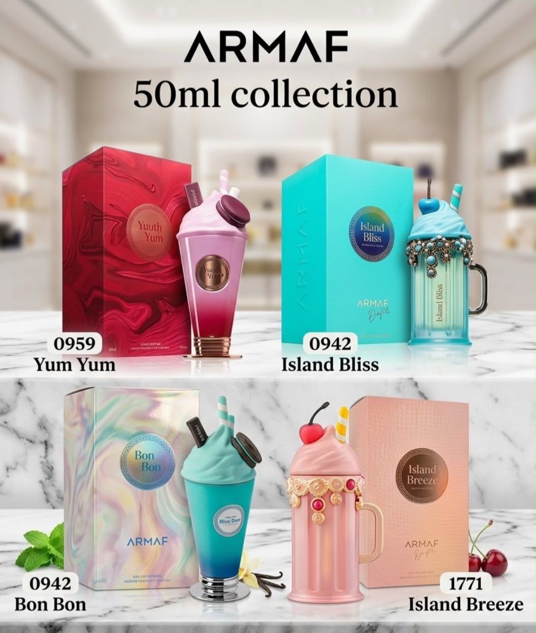 50ML ARMAF Perfume Range