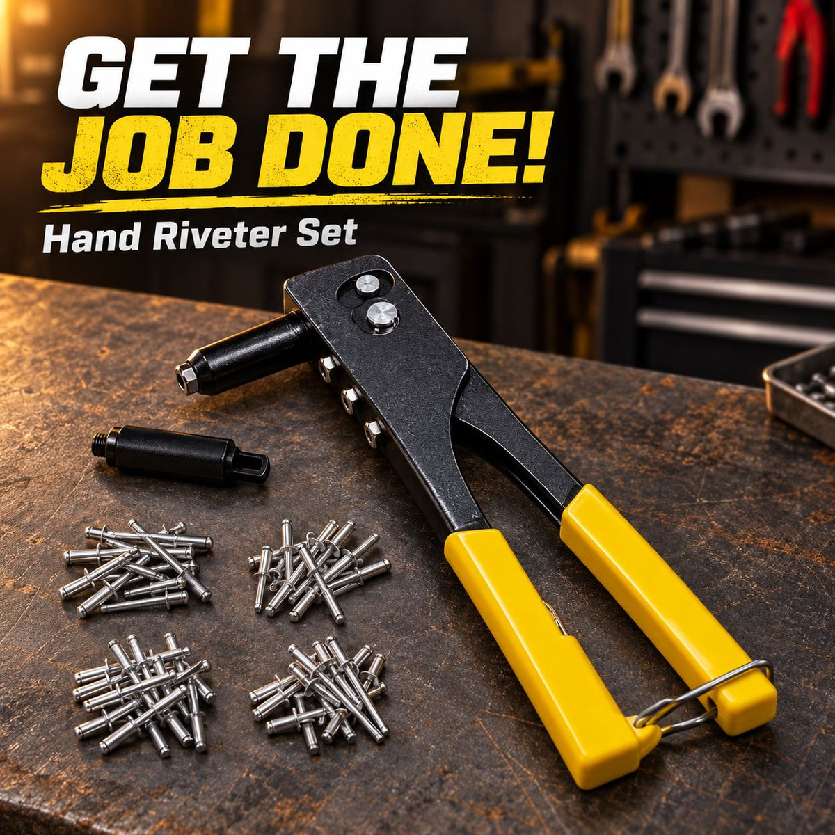 Rivet Gun with Nails
