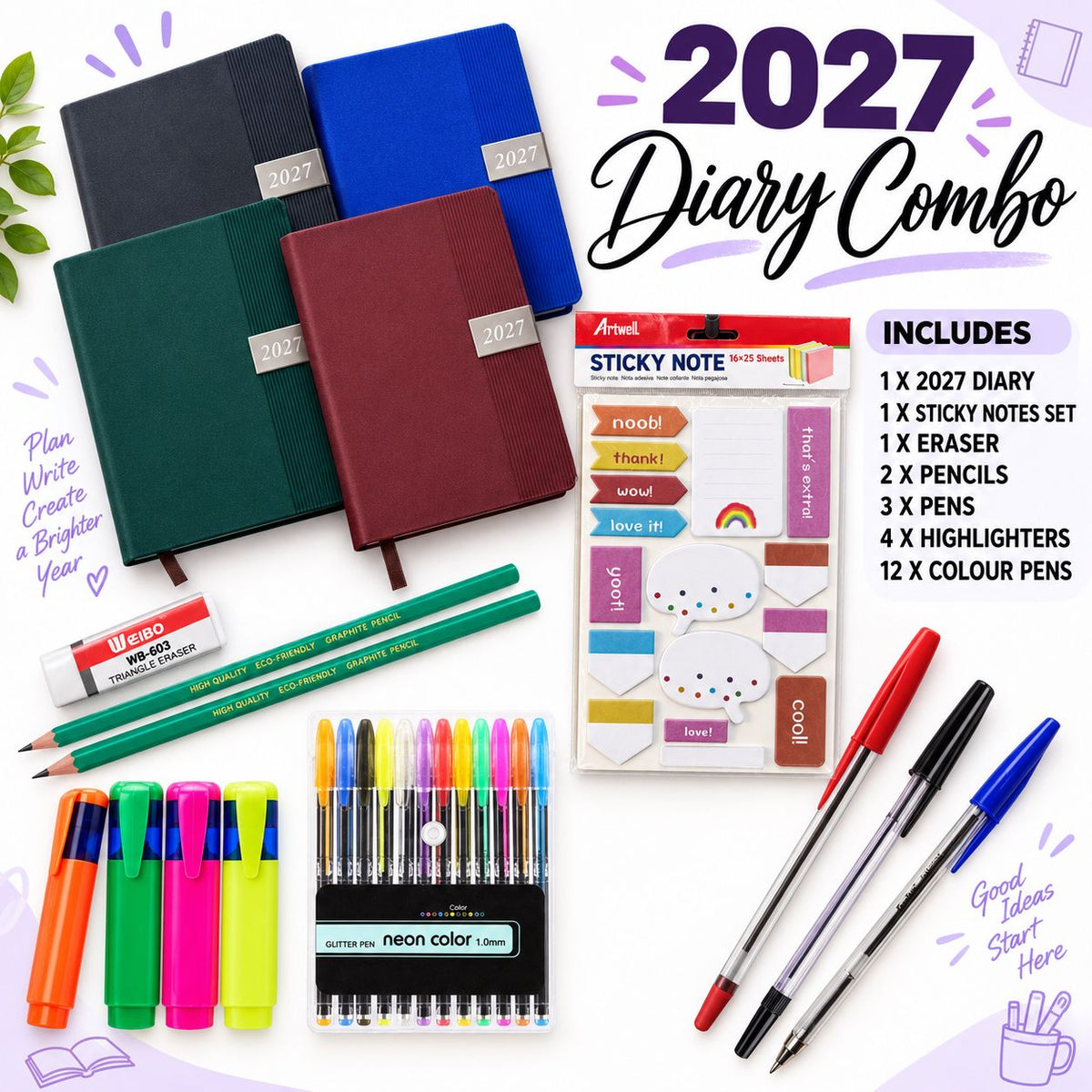 Diary Combo