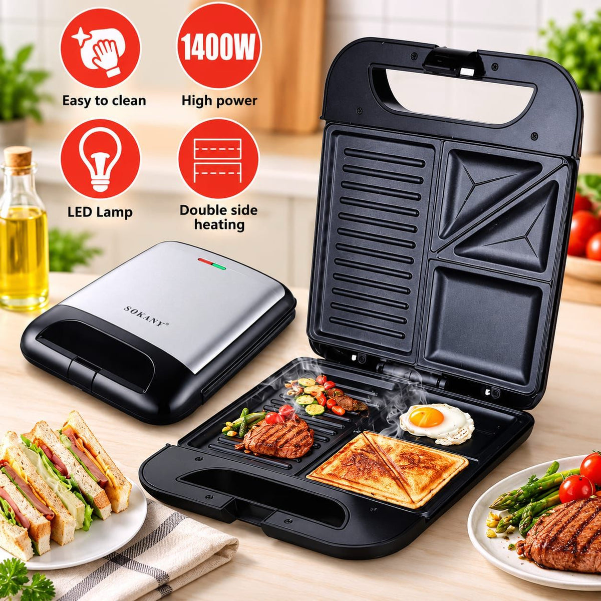 3-in-1 Toaster
