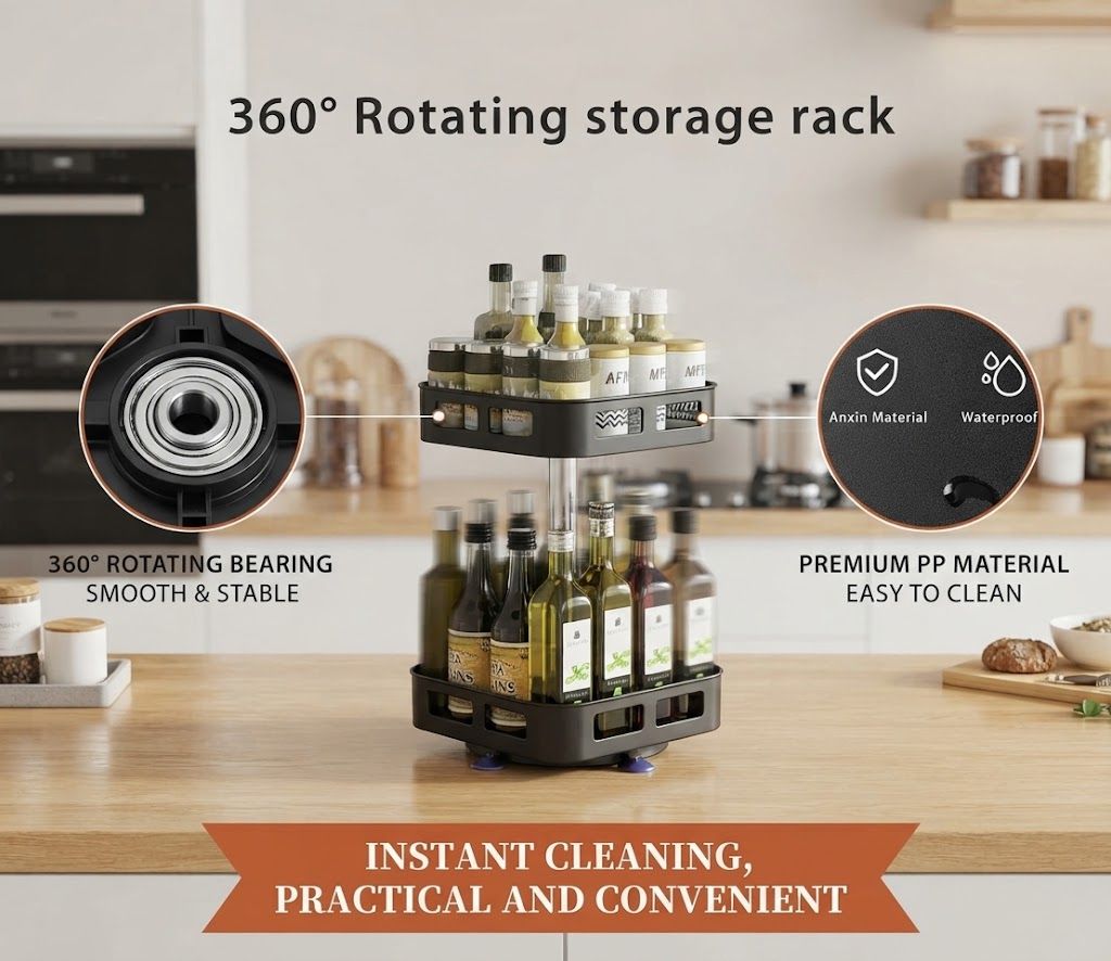 Rotating Spice Rack