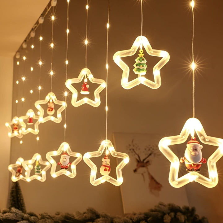Christmas Star String Lights - 3m