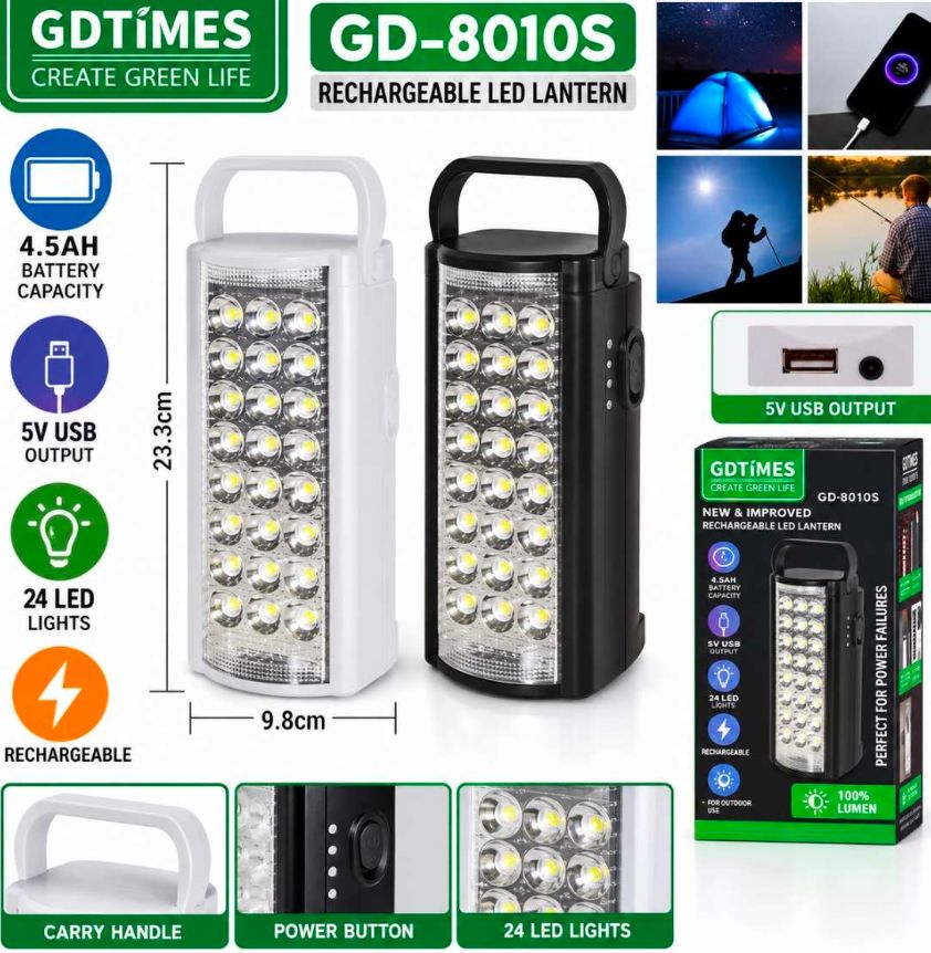 Rechargeable LED Emergency Lantern