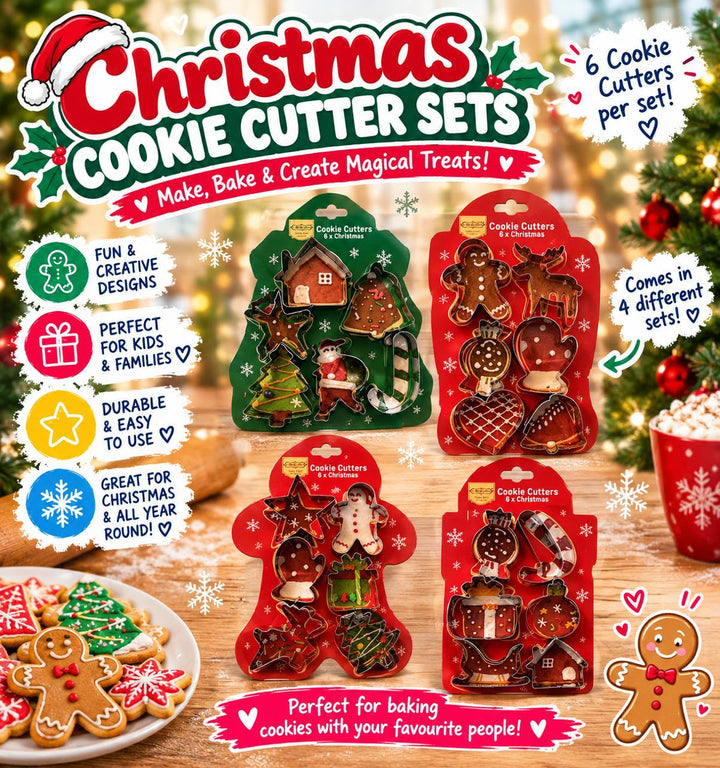 Christmas Cookie Cutter Sets