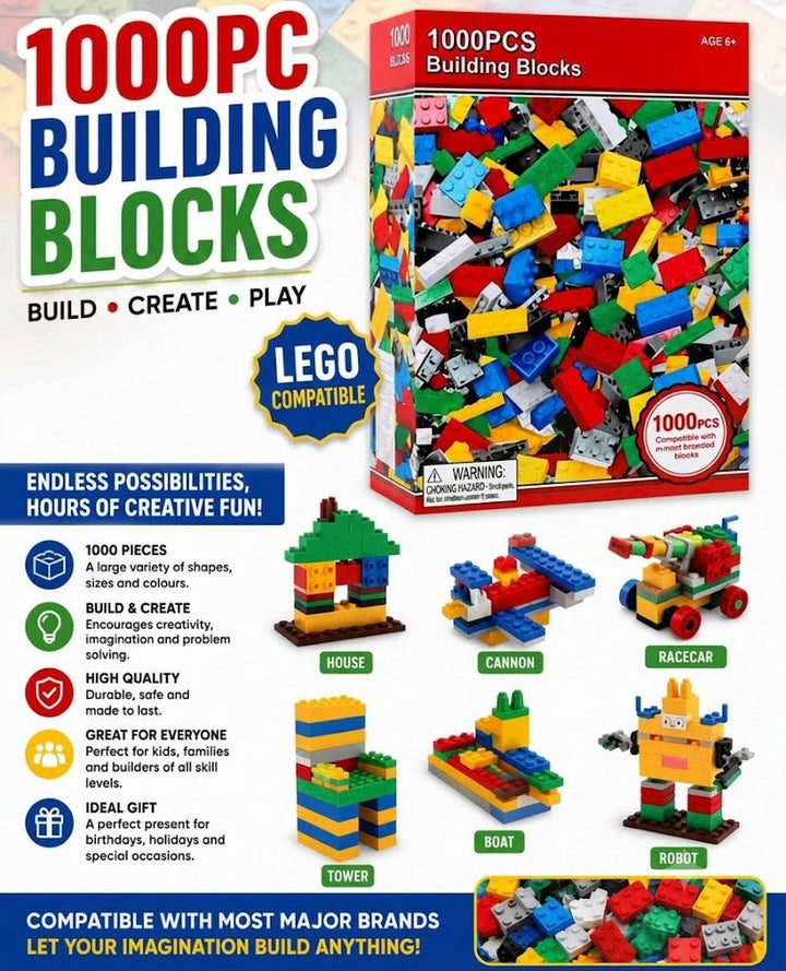 1000PC Building Blocks