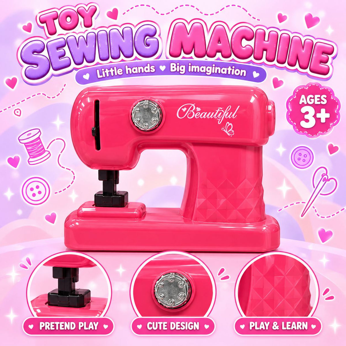 Sewing Machine Playset