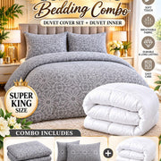 Super King Luxury Bedding Combo