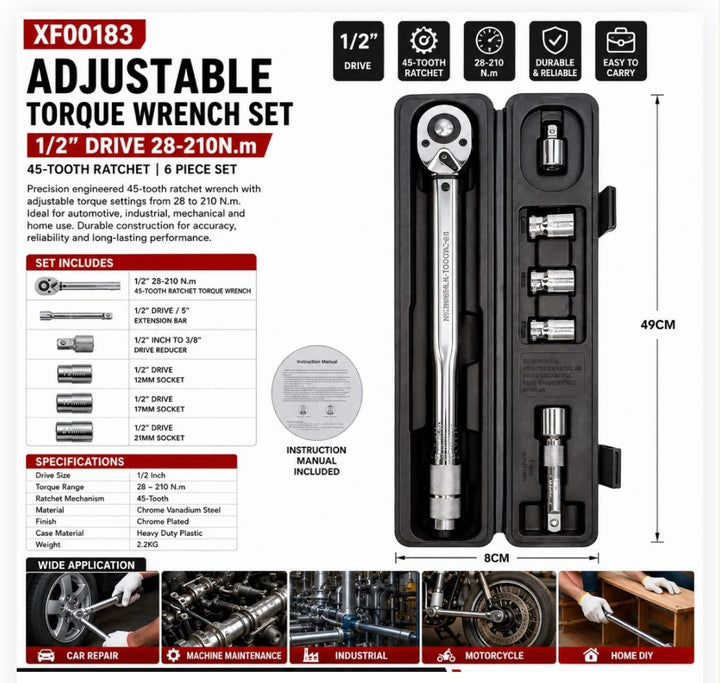 Adjustable Torque Wrench