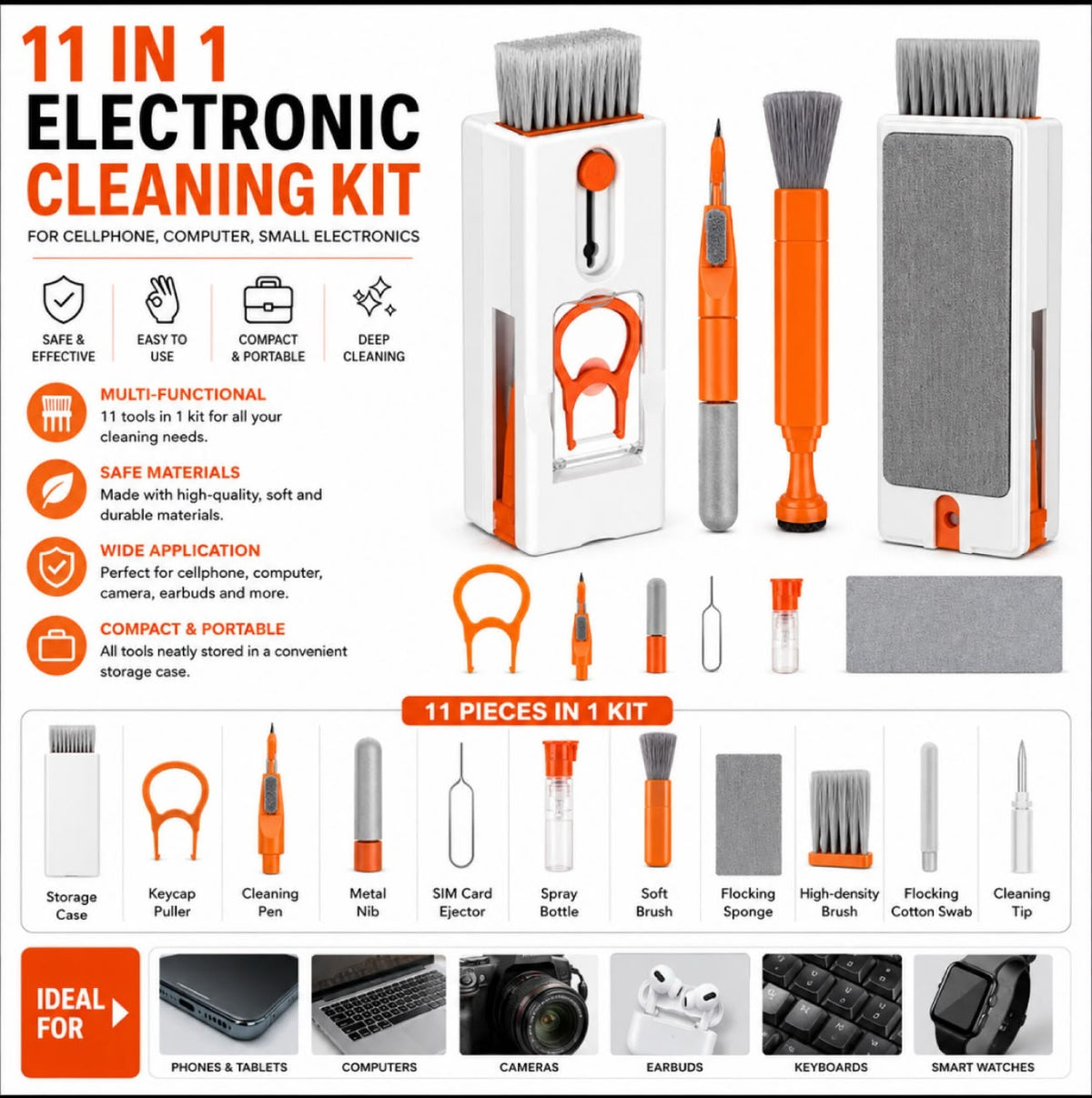 11 in 1 Electronic Cleaning Kit