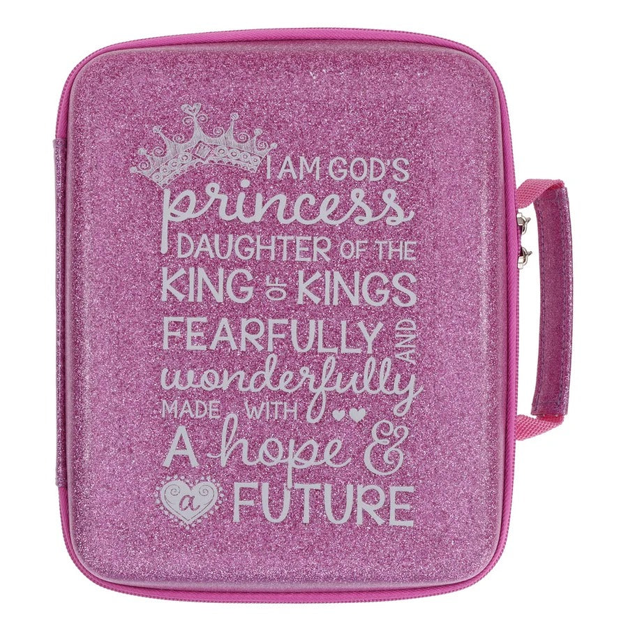 I'm God's Princess Bible Bag - Pink Sparkling