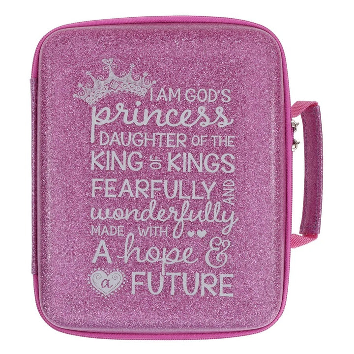I'm God's Princess Bible Bag - Pink Sparkling