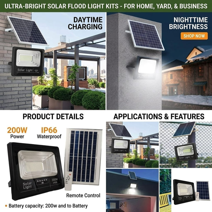 Solar LED Flood Lights
