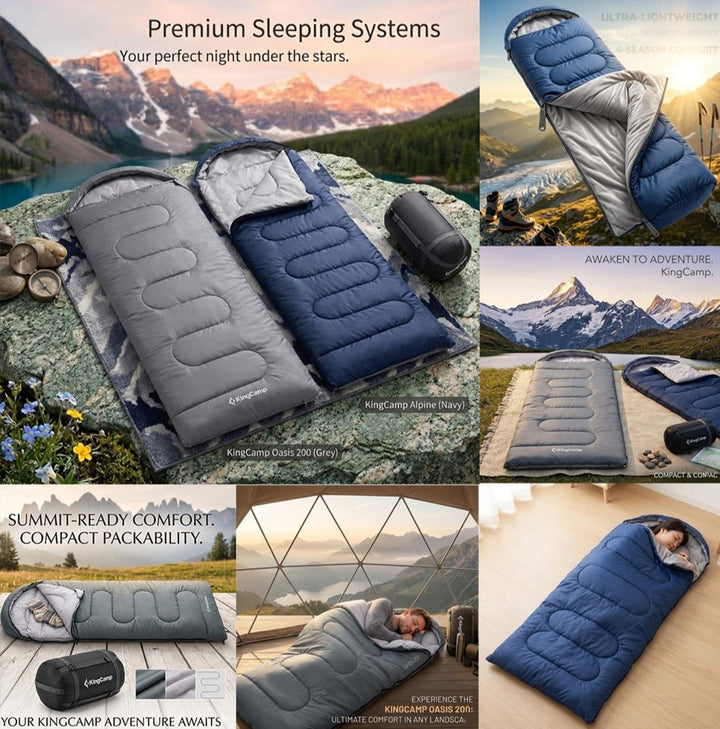 Lightweight Waterproof Camping Sleeping Bag