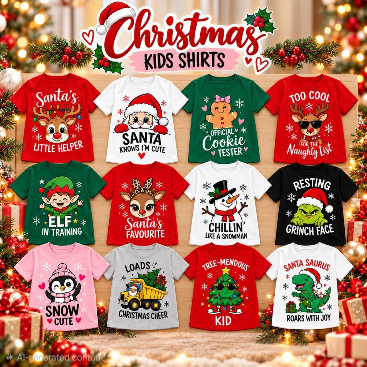 Christmas Kids' T-Shirts