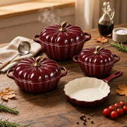 7-Piece Pumpkin-Shaped Cookware Set