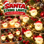 Santa Christmas Lights – 2m