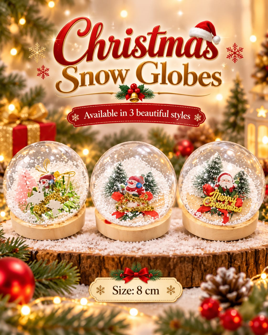 Christmas Snow Globes