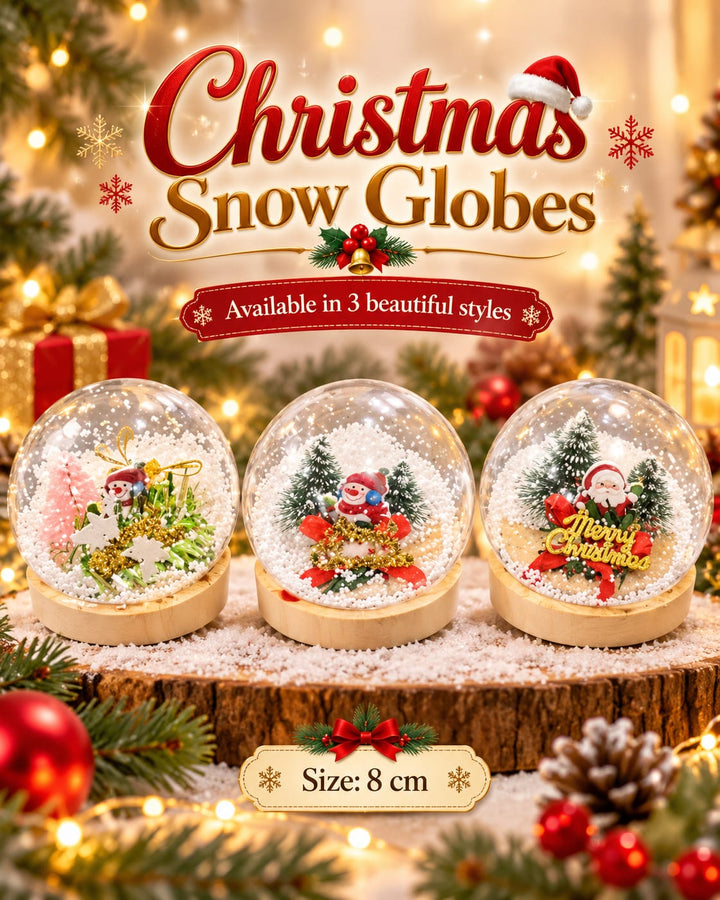 Christmas Snow Globes