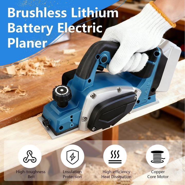 Cordless Electric Planer – 82mm