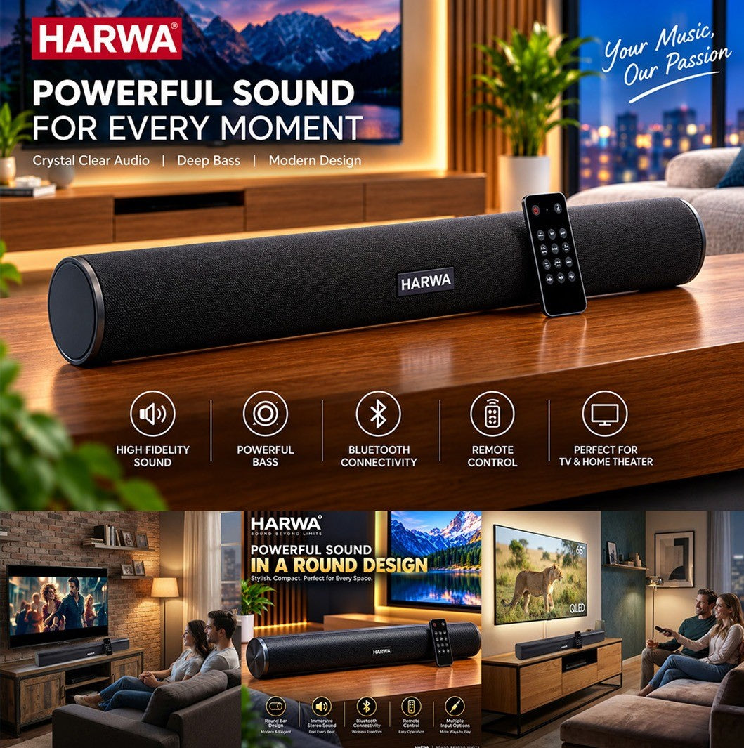 Professional Soundbar Audio System