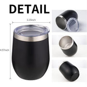 BIGRD Double-Walled Stainless Steel Insulated Tumbler 300–350ml
