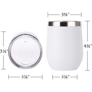 BIGRD Double-Walled Stainless Steel Insulated Tumbler 300–350ml