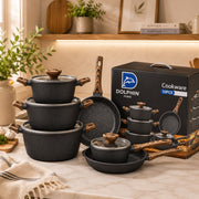 Dolphin Home 10-Piece Non-Stick Cookware Set
