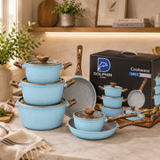 Dolphin Home 10-Piece Non-Stick Cookware Set