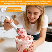 Rechargeable Electric Heated Ice-Cream Scoop