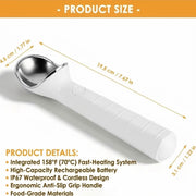 Rechargeable Electric Heated Ice-Cream Scoop