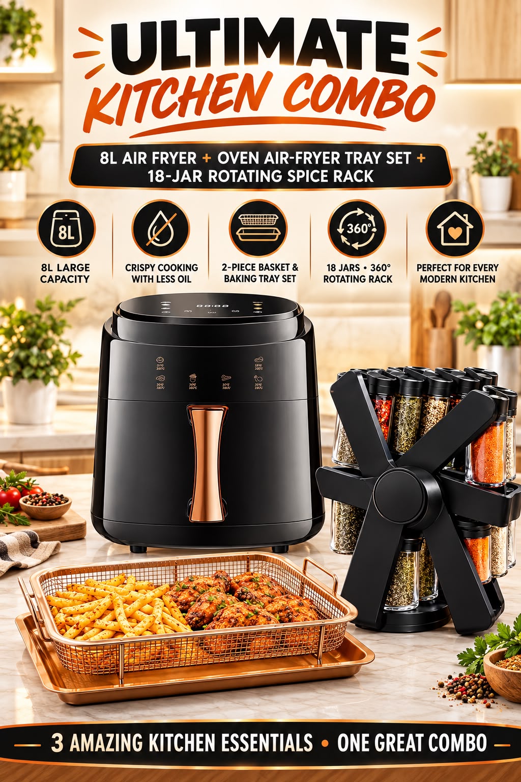 Ultimate Kitchen Combo – 3-in-1