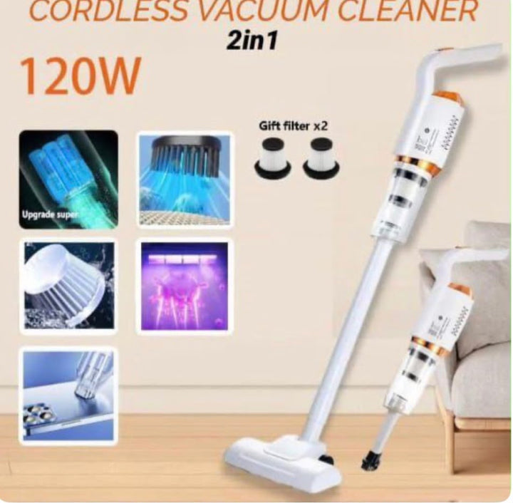 Cordless Vacuum Cleaner – 2-in-1 – 120W