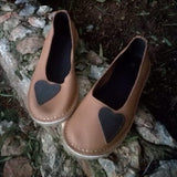 Ladies Pump Vellies with a Heart