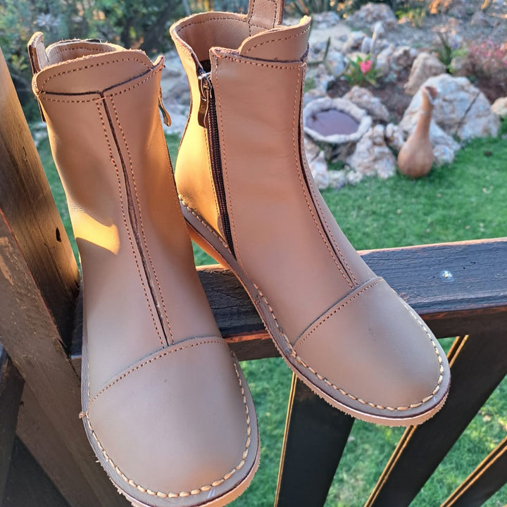 Side Zip Boot Herlina Leather