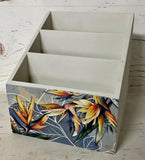 Wooden Soup & Sauce Packet Holder Option 10