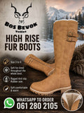 BosBeVok High Rise Fur Boots
