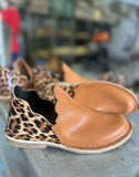Leopard Print Curved Pump