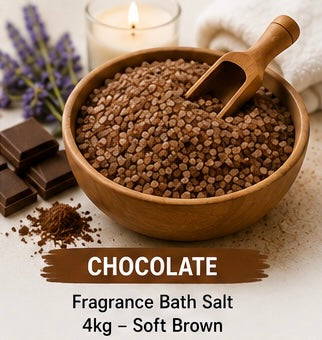 Chocolate Fragranced Bath Salt Kit 4kg