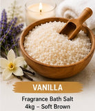 Vanilla Fragranced Bath Salt Kit 4kg